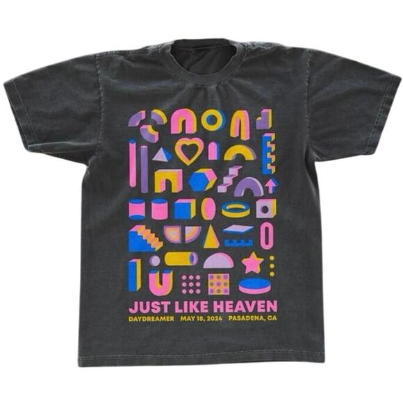 DAYDREAMER x JUST LIKE HEAVEN FEST 2024 Tee Size 2x New without Tag Very Rare - Picture 1 of 6